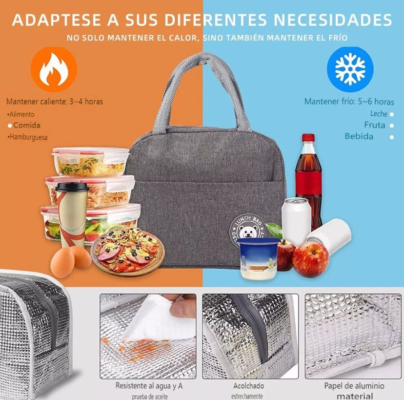 Lonchera bolso térmico alimentos