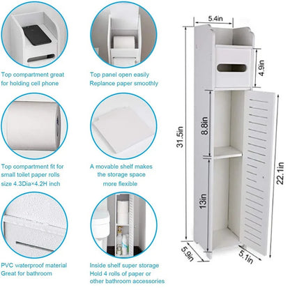 Estante baño para papel higiénico