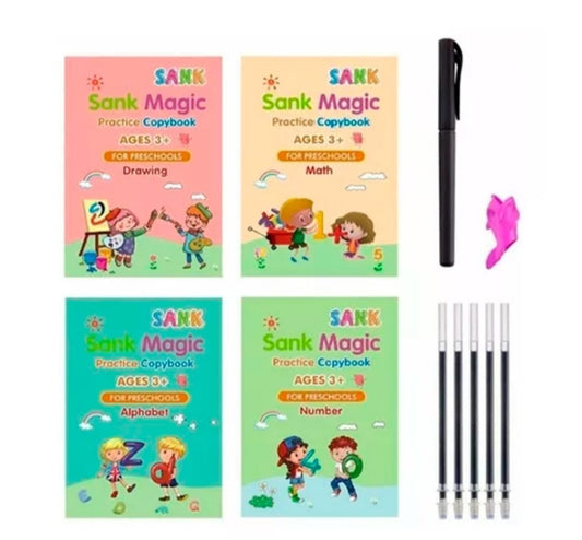 Set cuaderno mágico Montessori