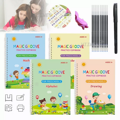 Set cuaderno mágico Montessori