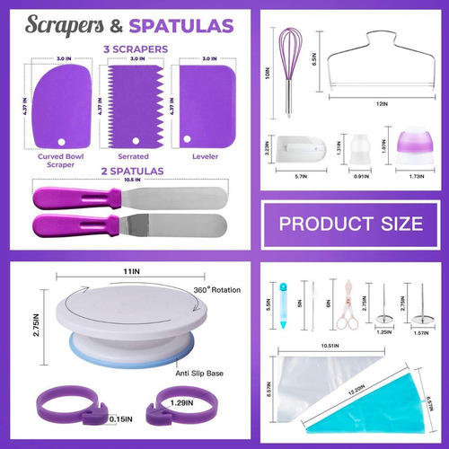 Set utensilios para repostería