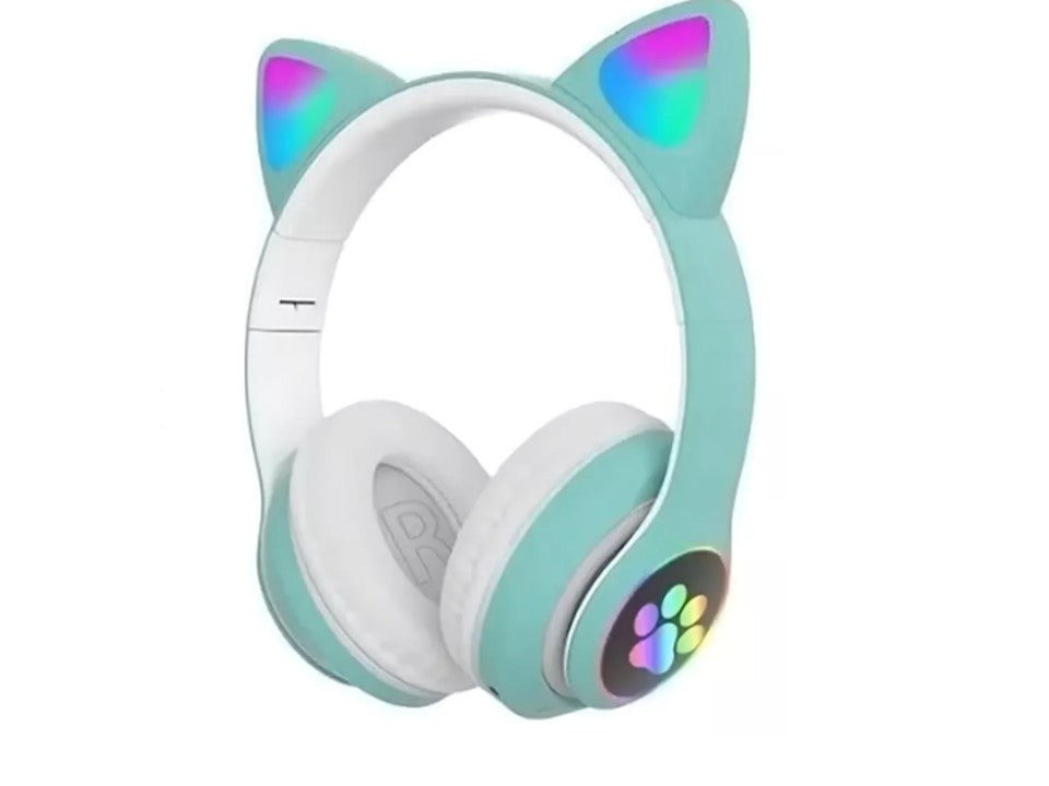 Audifonos de gatito Bluetooth